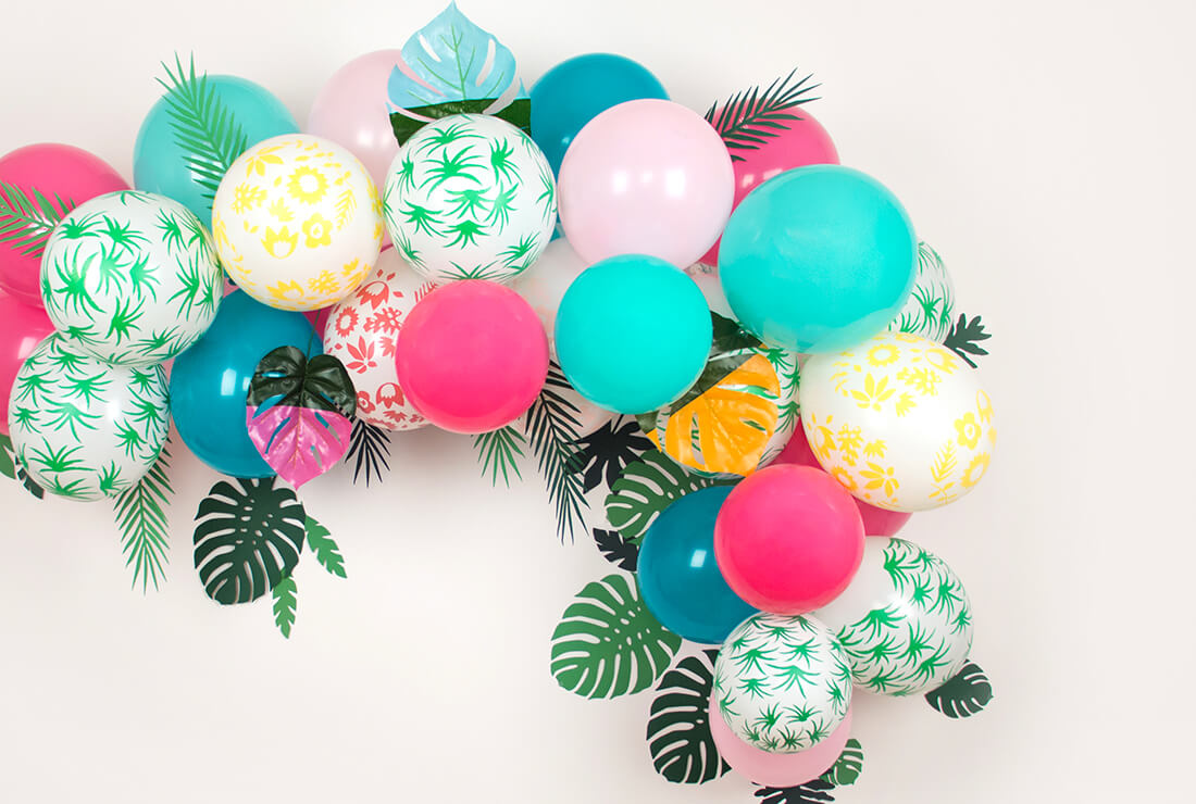 Idée et astuce pour arche de ballon anniversaire thème Vaiana