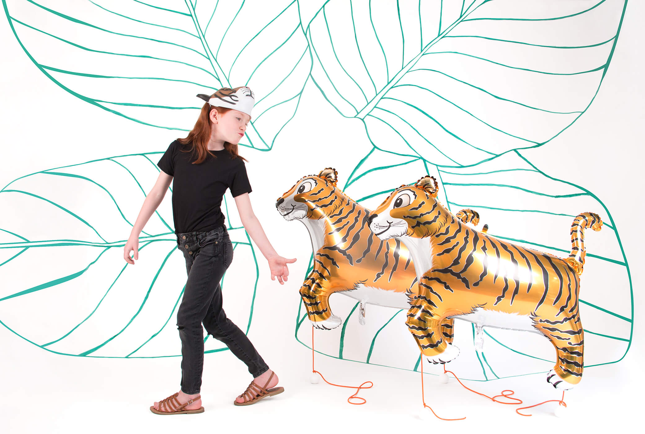 Ballon tigre : déco anniversaire animaux migons ou safari in 2023