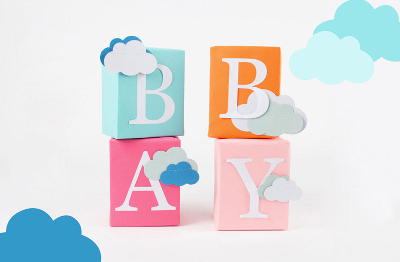 Cartes d'activités pour fête prénatale, Souvenir pour bébé