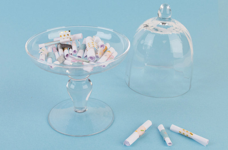 Animation pour baby shower : bocal a voeux