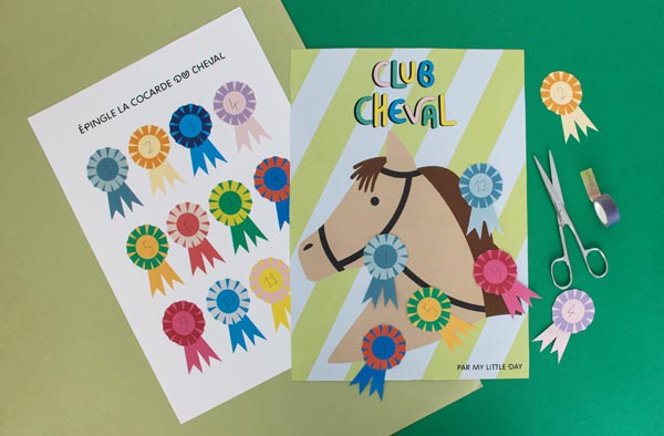 un jeu pour animer son anniversaire cheval
