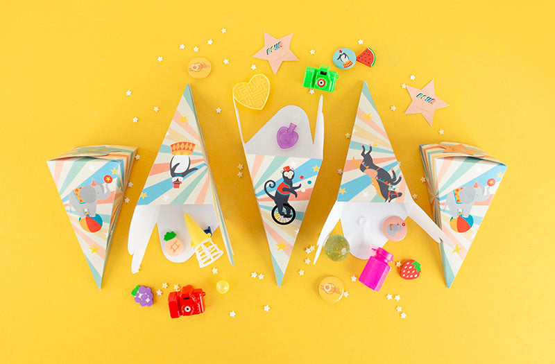 printable gratuit berlingot anniversaire cirque