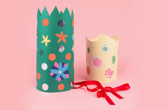 DIY facile deguisement mardi gras : couronne epiphanie