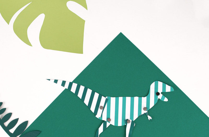 DIY facile pour un pantin dinosaure : anniversaire enfant