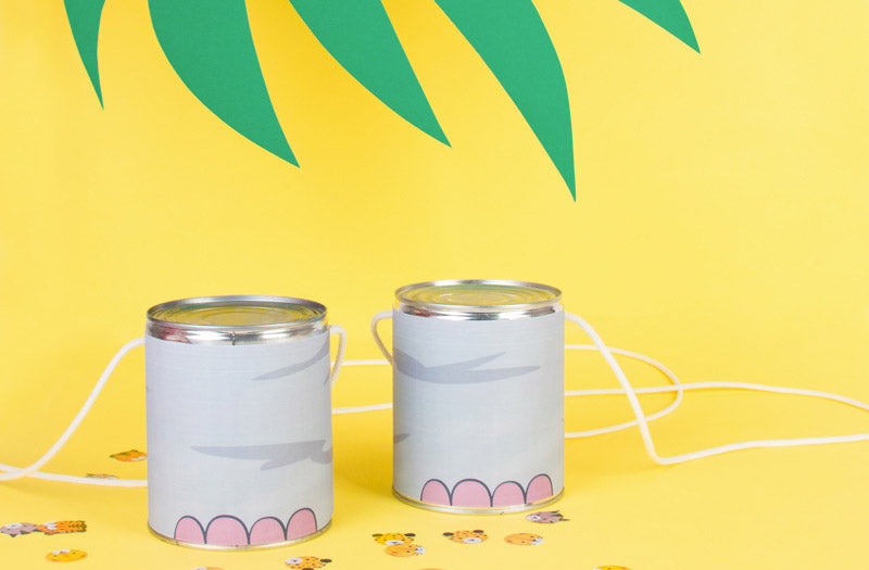 Faire un DIY d'échasses gratuit pour anniversaire safari