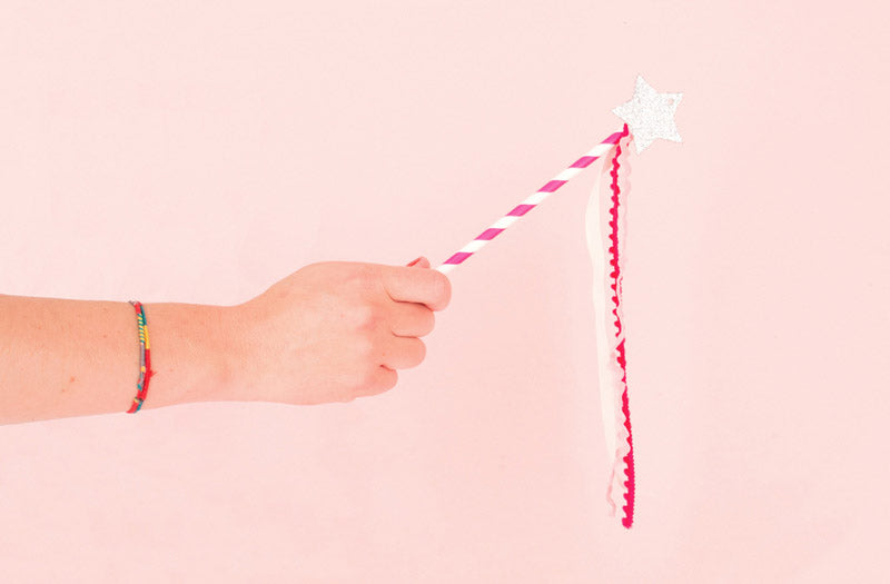 Anniversaire enfant princesse : faire une baguette magique