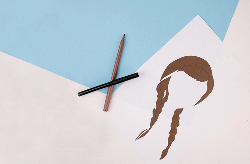 DIY animation anniversaire fille : coloriage chevelure princesse