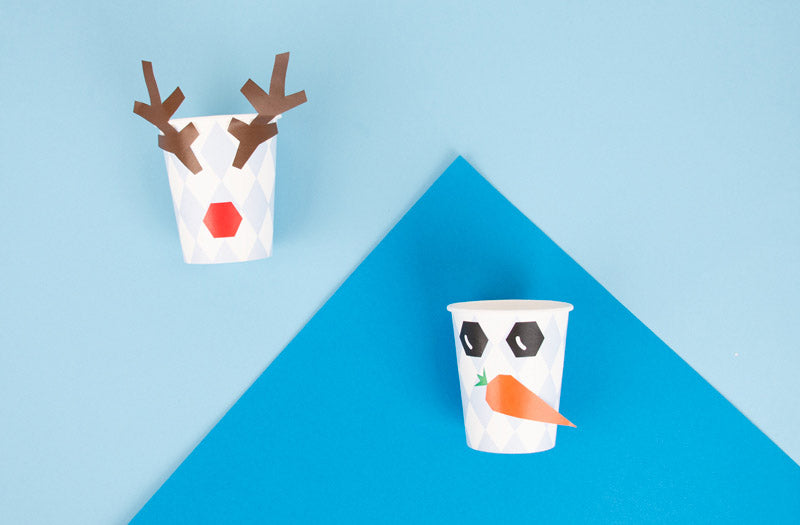 DIY facile pour décoration de table anniversaire Reine des Neiges