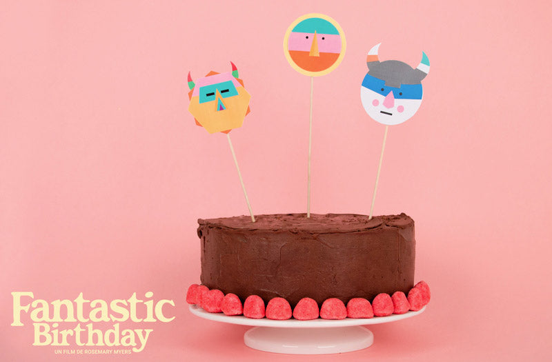 Anniversaire fantastic birthday : deco de table originale