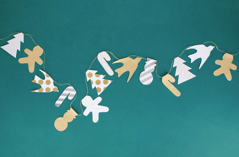 Guirlande en papier - plus de 60 idées pour une déco joyeuse
