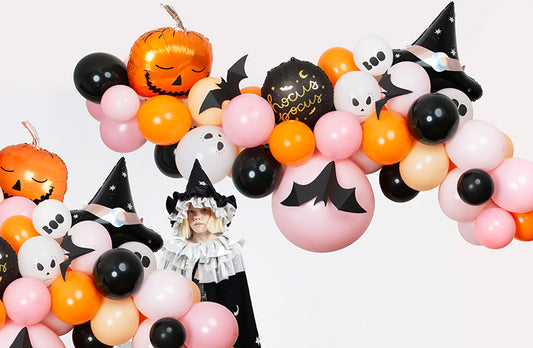 Idee decoration halloween originale : deco ballons