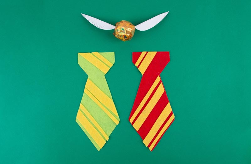 Anniversaire thème Harry Potter : DIY gratuit cravate costume Poudlard