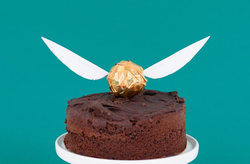 DIY vif d'or : anniversaire enfant thème Harry Potter