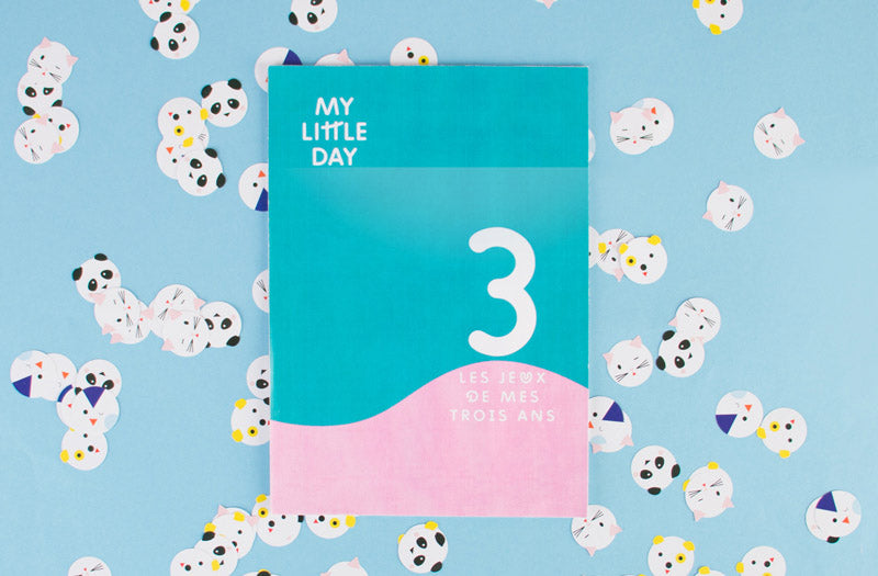 Idées animations anniversaire enfant : livret de jeux 3 ans