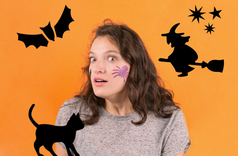 Tuto gratuit et facile pour se faire un maquillage Halloween
