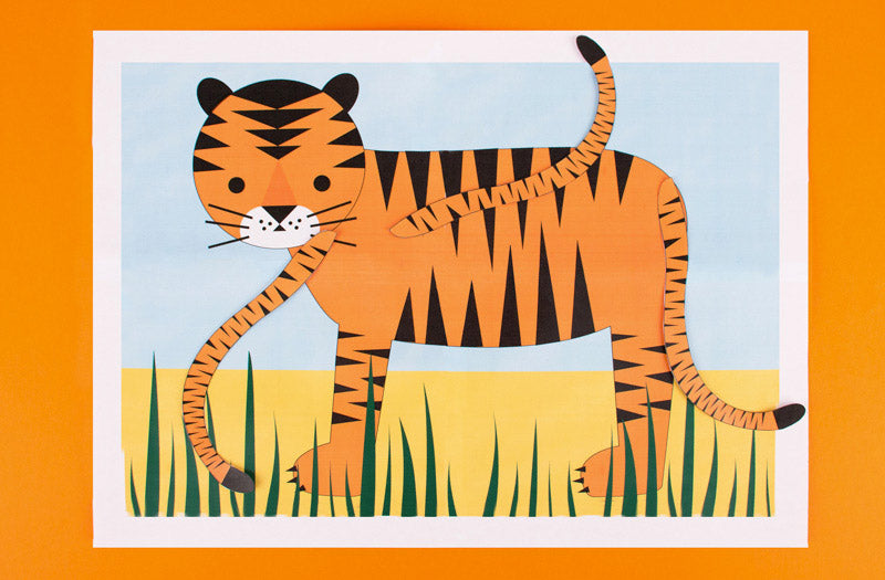 Animation anniversaire safari gratuite : jeu pin la queue