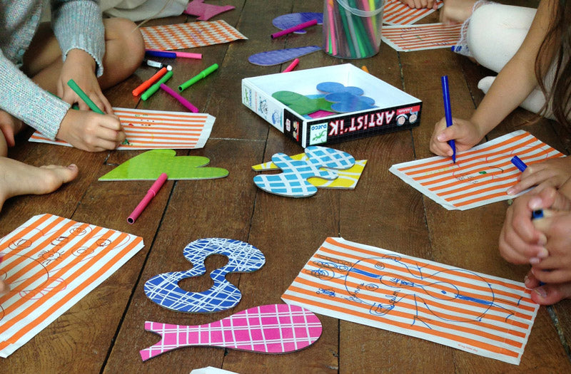 DIY facile animation anniversaire halloween : pochettes monstre