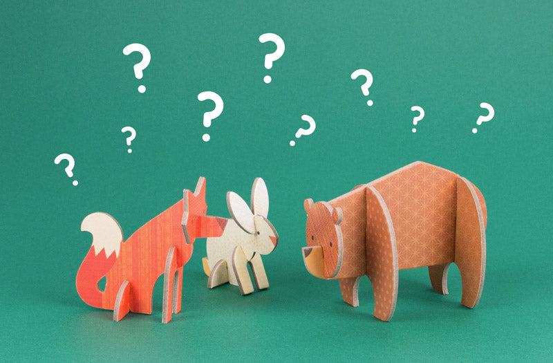 Idée gratuite activités anniversaire enfant : quiz animaux de la forêt