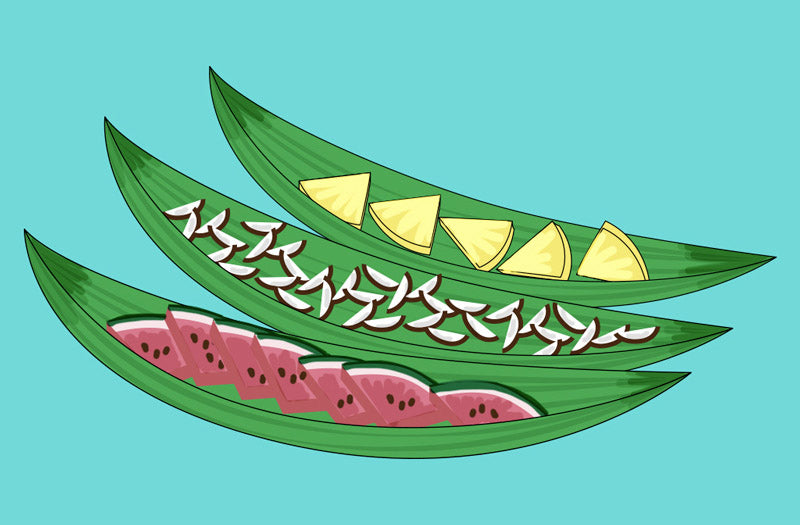 Déco de table pour anniversaire fille theme Vaiana