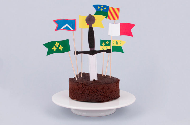 Comment faire un DIY topper de chevalier pour gateau gratuit