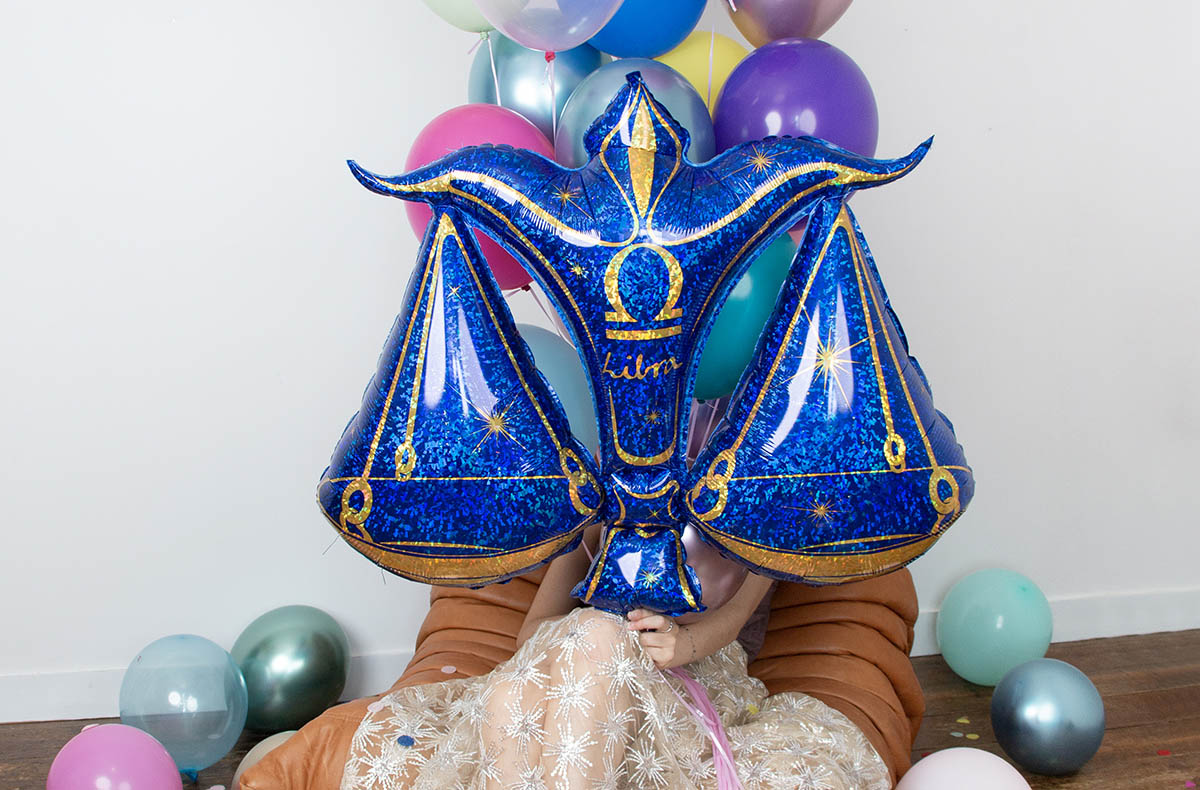 Ballon signe astrologique balance