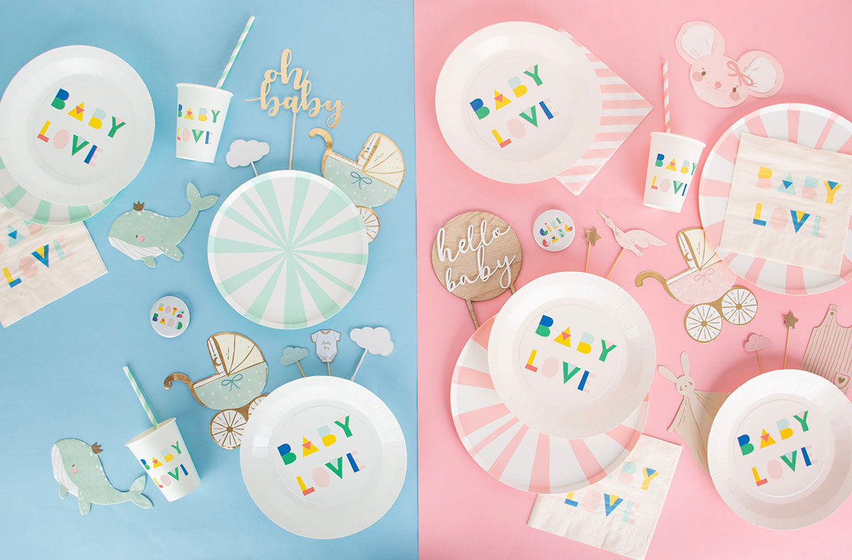 deco de baby shower pour un annonce de sexe