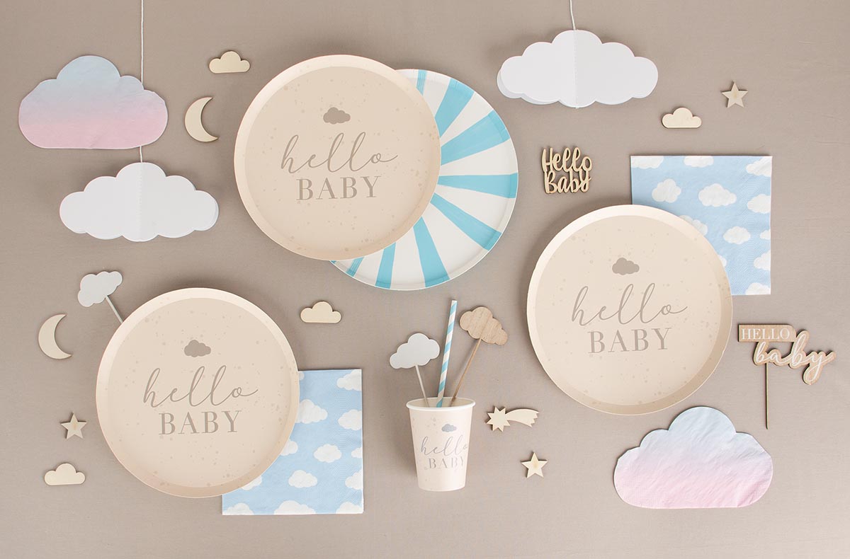 Baby shower thème nuage
