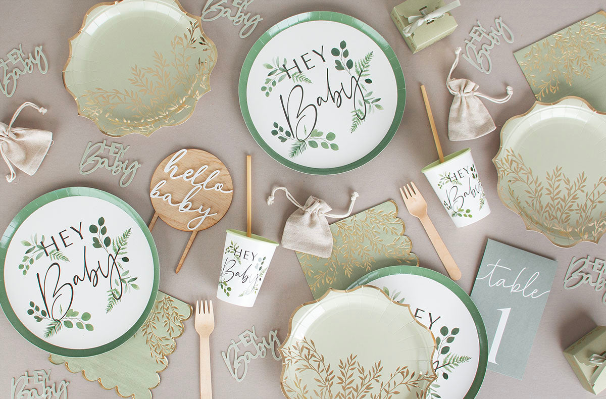 Une baby shower végétale, c'est l'idée tendance du moment pour accueillir bébé !