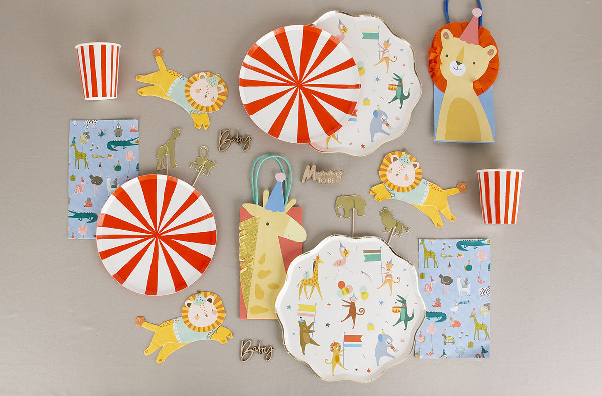 Une baby shower cirque originale pour accueillir bébé