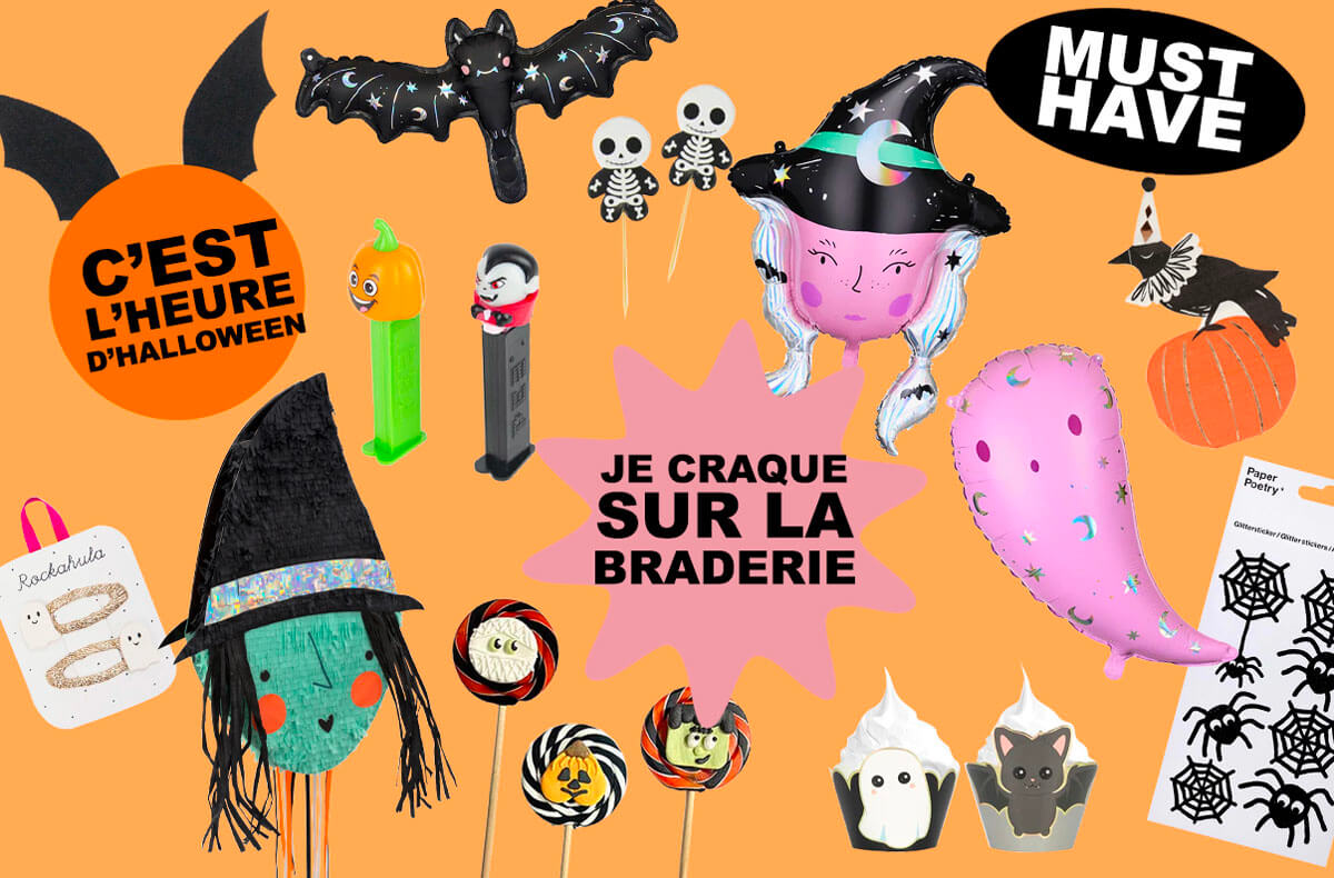 Toute la deco d'Halloween à prix soldés chez My Little Day !