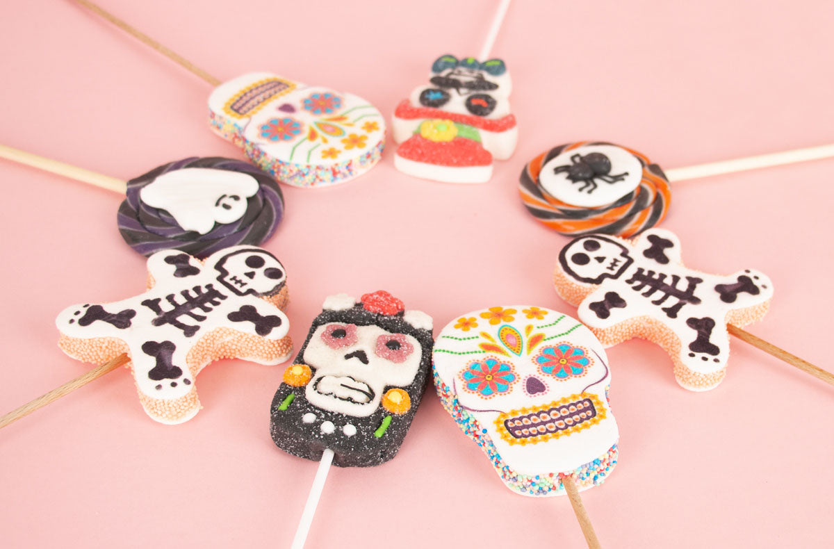 la chasse aux bonbons d'halloween