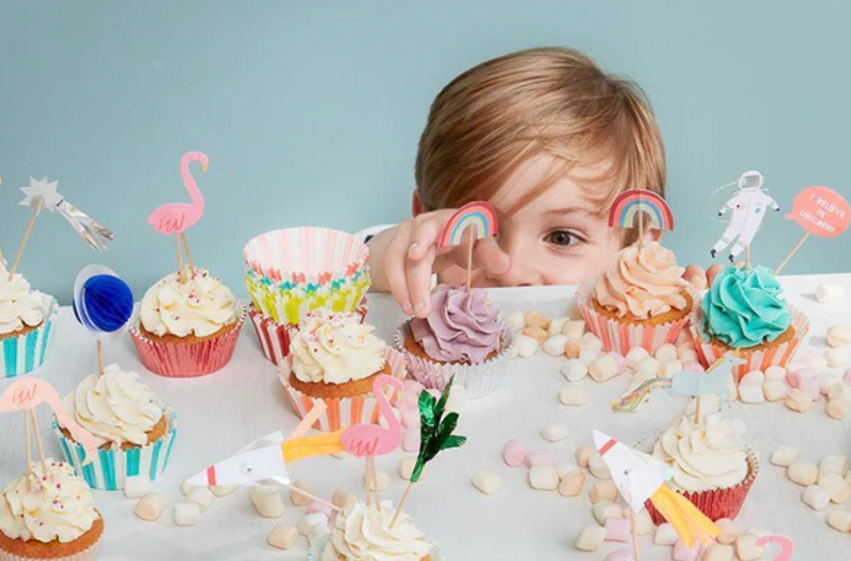 Moules à cupcakes pour anniversaire et fête