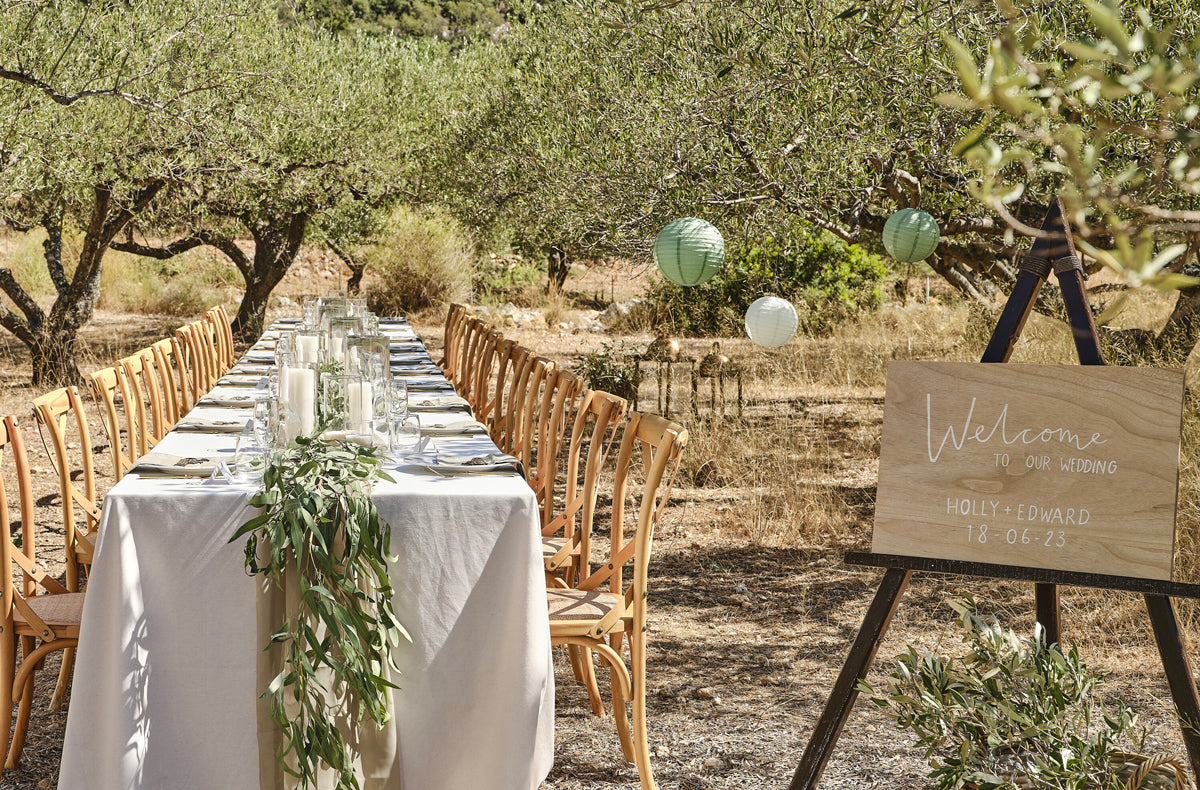 Décoration pour mariage méditerranéen