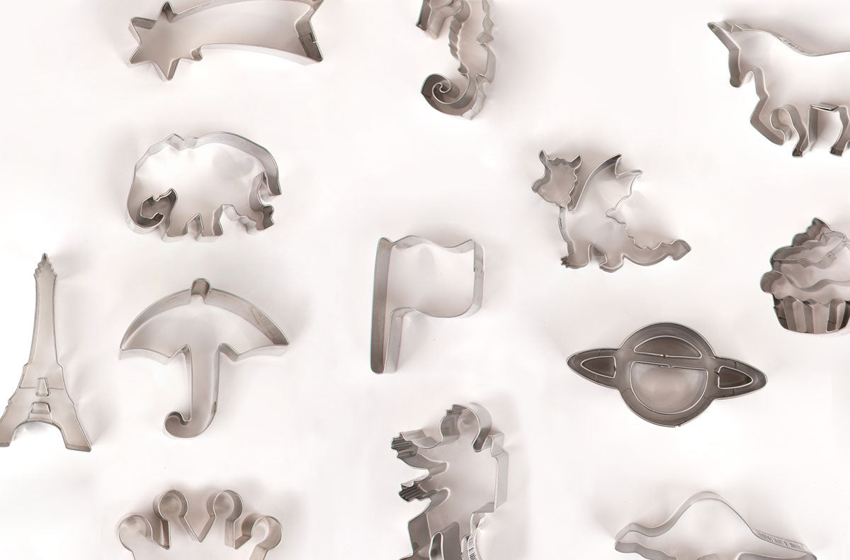 Des emporte-pièces pour des biscuits à formes trop originales pour un anniversaire enfant