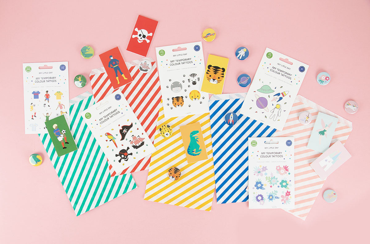 pochettes surprises pour un anniversaire à theme