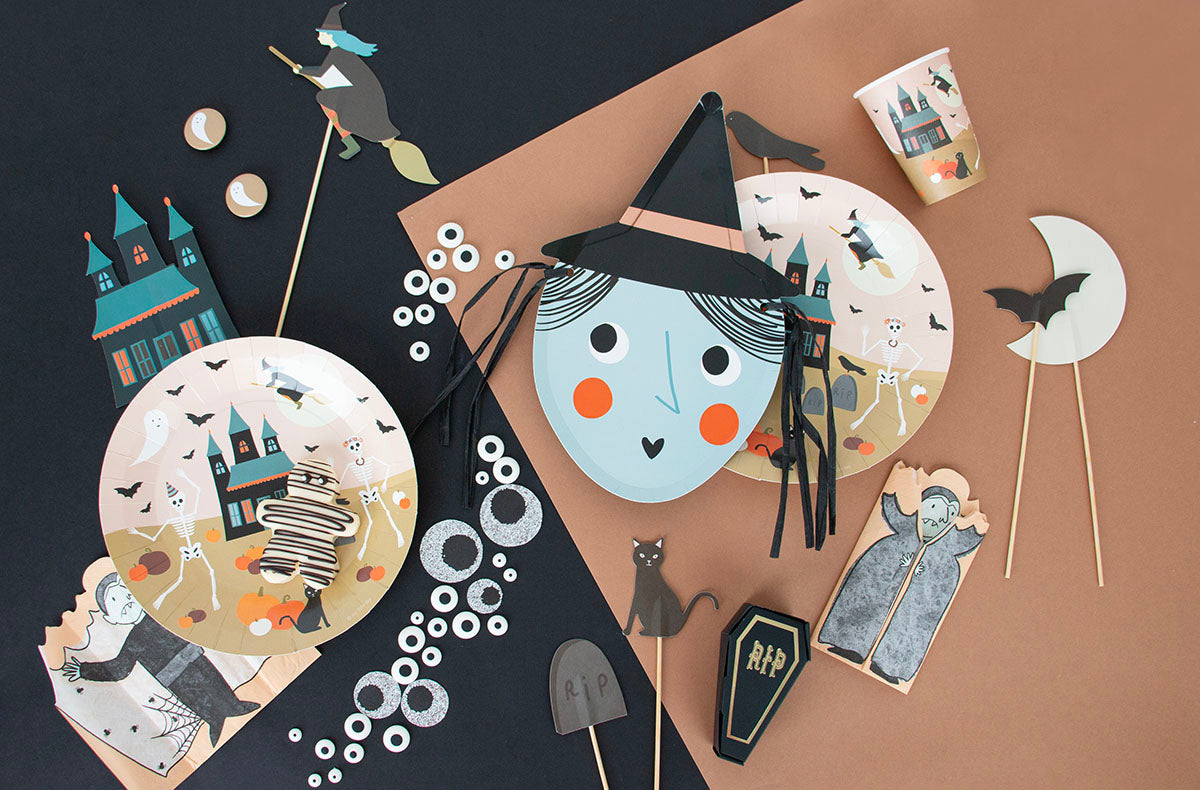 Décoration Halloween thème manoir hanté