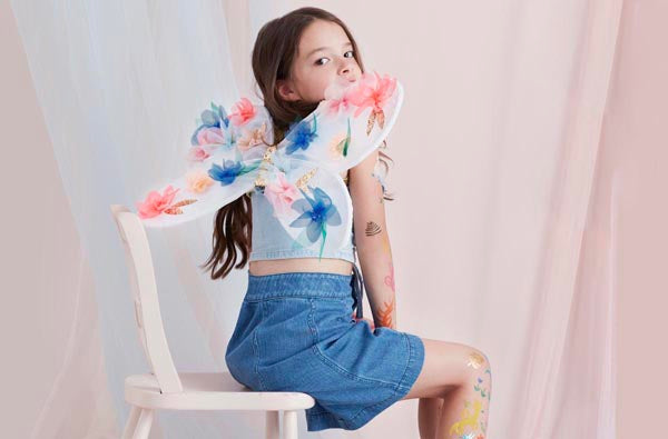 Un anniversaire papillon pour les filles