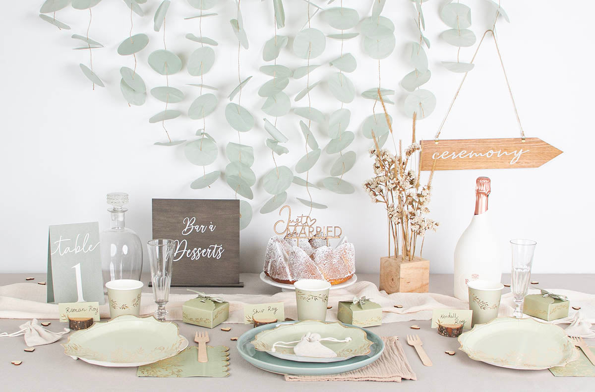 Idées décoration de table pour un mariage champêtre - blog mariage bohème