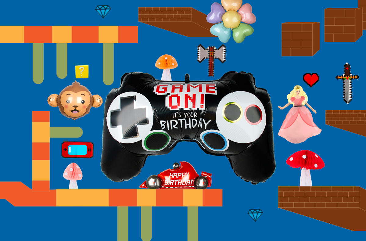 Decoration anniversaire Mario - My Little Day