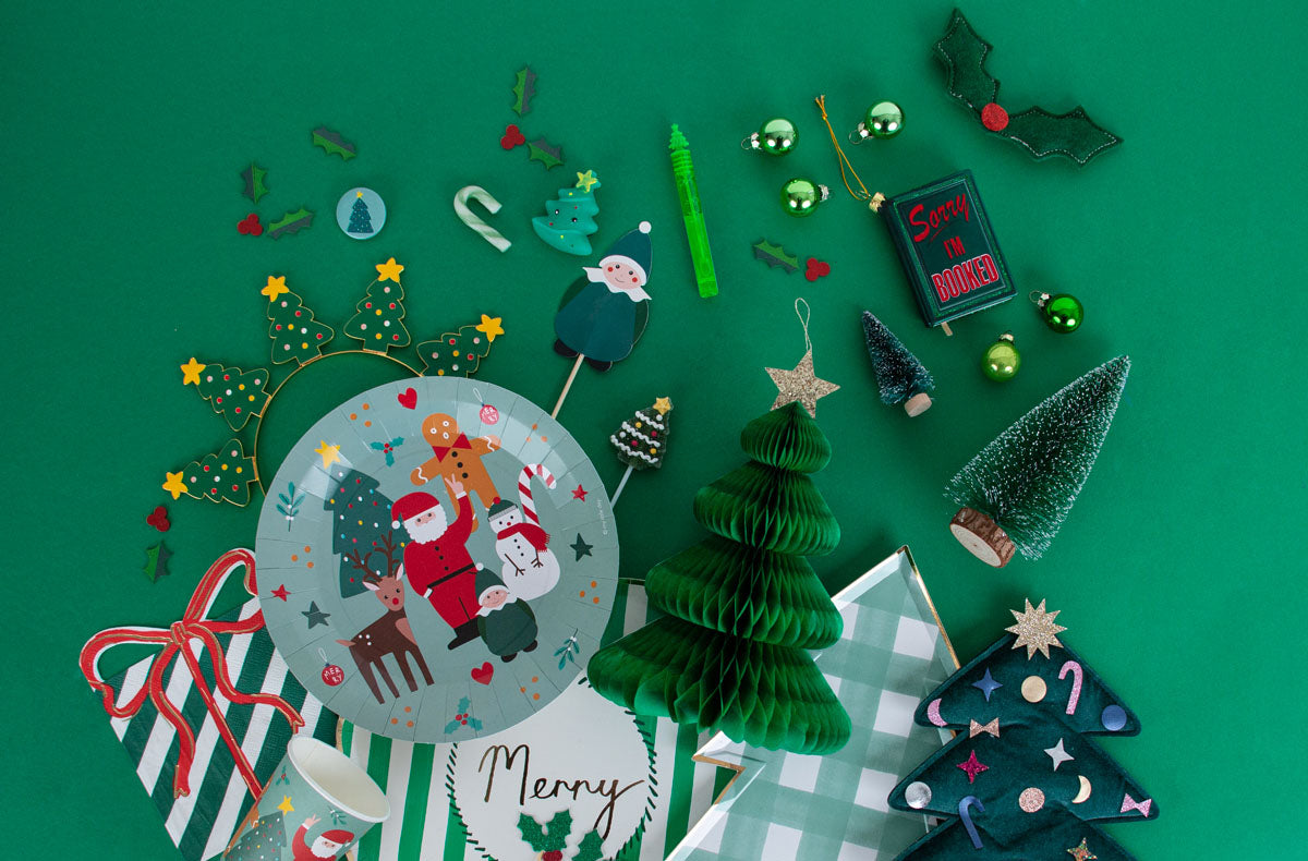 Décoration de couleur verte pour un Noël tradi - My Little Day