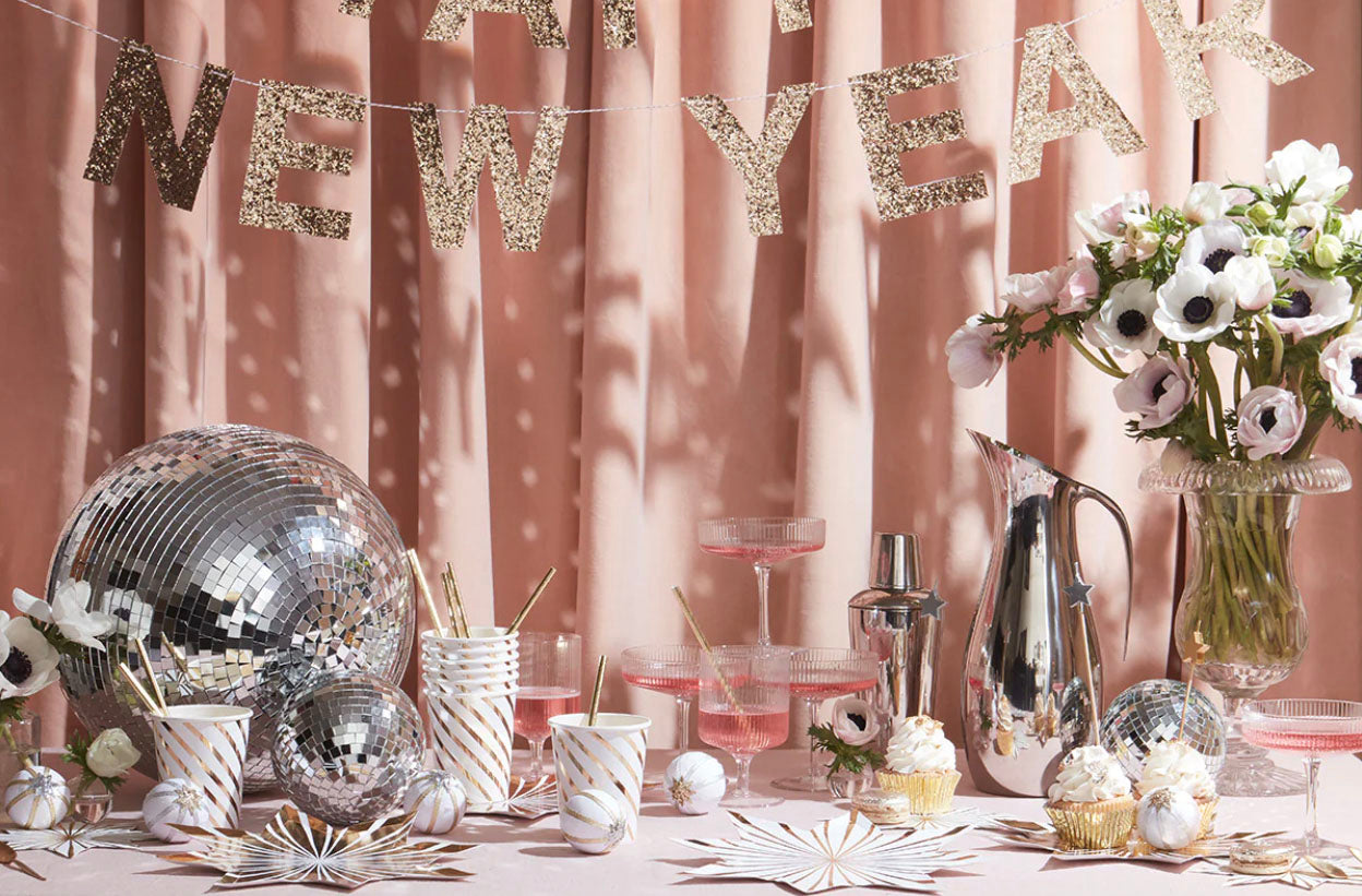 Table du Nouvel an : décoration festive et originale !