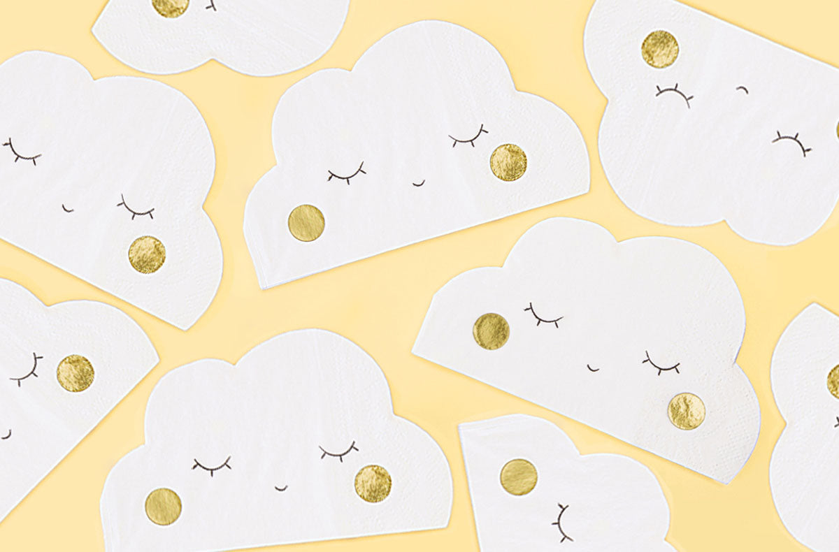 Un anniversaire nuages pour les enfants rêveurs