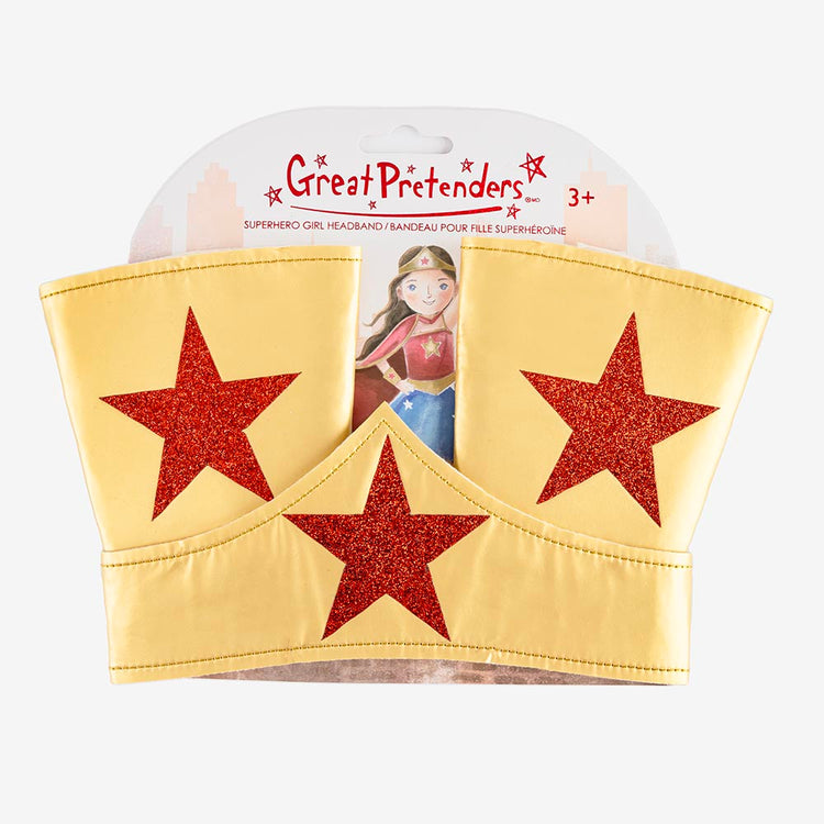 Set accessoires super héroïne - cadeau anniversaire super heros