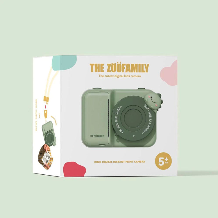 Appareil photo dino imprimante intégrée : cadeau de Noël enfant activité photographie