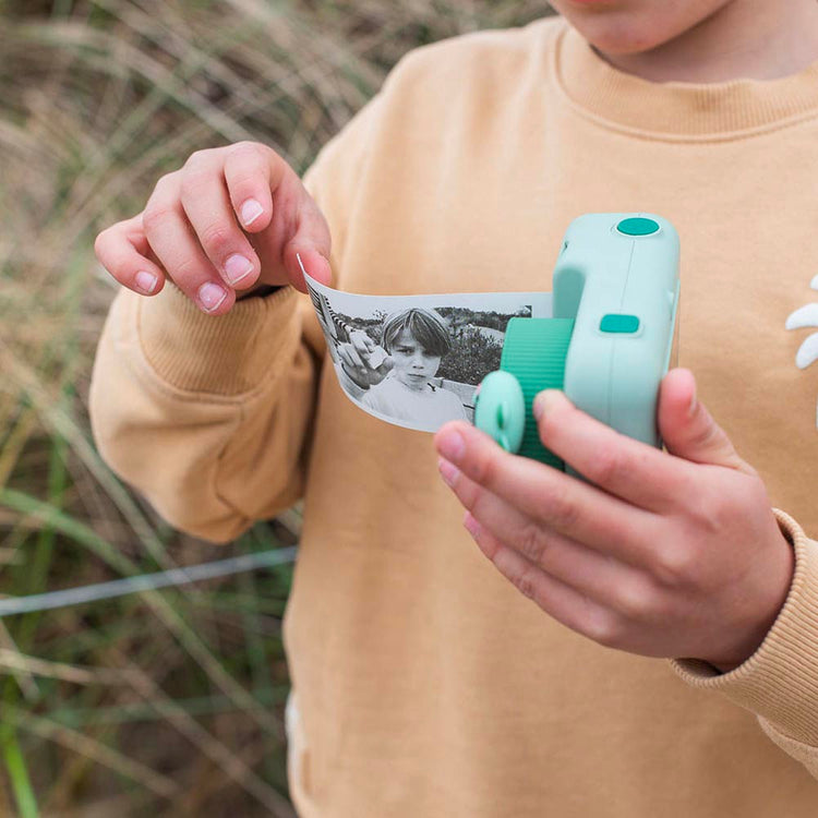 Appareil photo dino imprimante intégrée : idée cadeau de Noël enfant