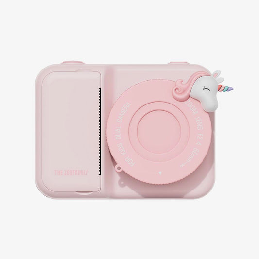 Appareil photo licorne imprimante intégrée : idée cadeau anniversaire enfant