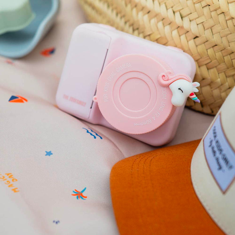 Appareil photo licorne imprimante intégrée : idée cadeau anniversaire enfant ours