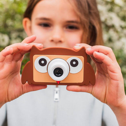 Appareil photo hibou : cadeau anniversaire enfant