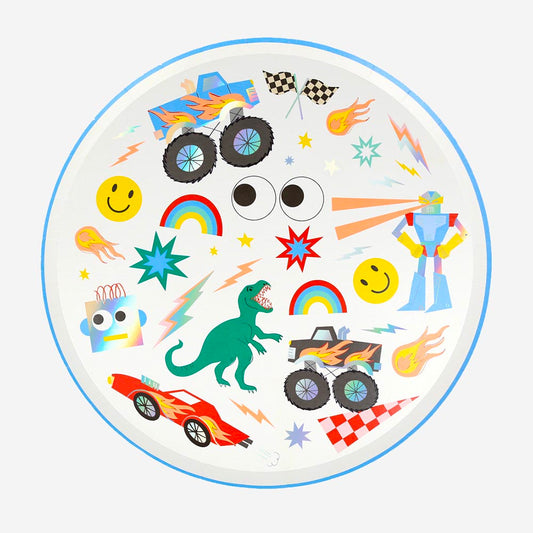 Assiettes Toy Story, déco amusante pour anniversaire enfant