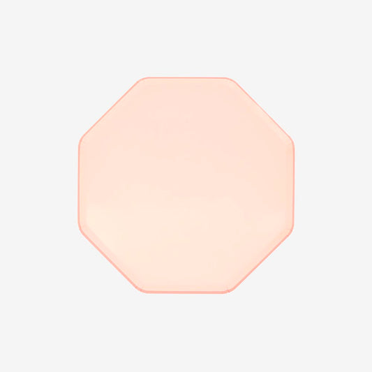 Ajoutez une touche pastel avec ces assiettes rose pêche